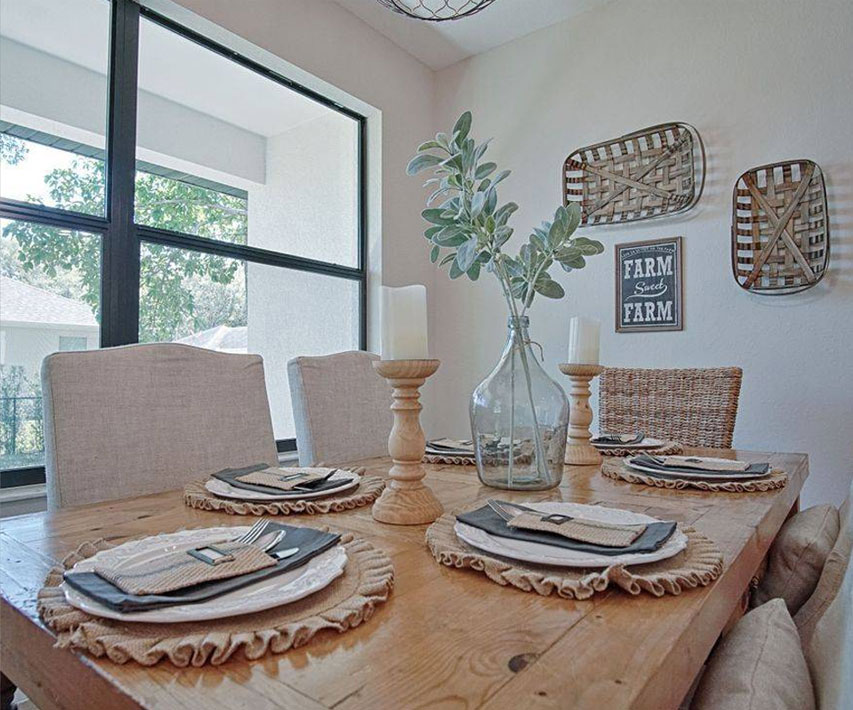 Benson Homes Dining Room